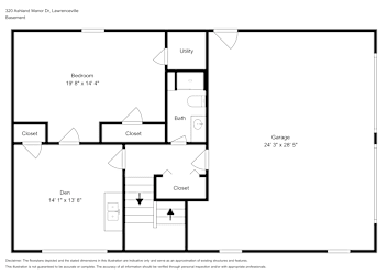 Floor plan 1 for 320 Ashland Manor Dr