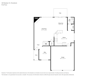Floor plan 1 for 320 Balaban Cir