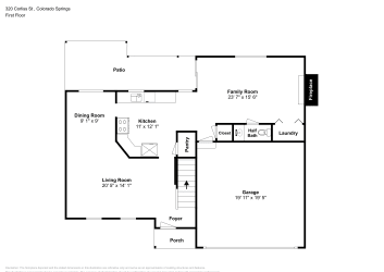 Floor plan 1 for 320 Corliss St
