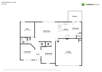 Floor plan 2 for 320 Red Maple Way