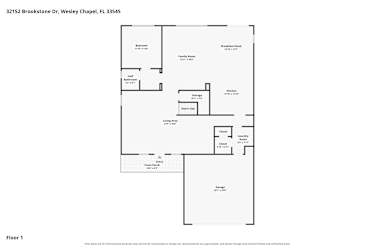 Floor plan 1 for 32152 Brookstone Dr