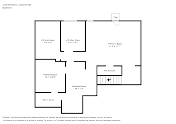 Floor plan 1 for 3219 Sentinel Cir