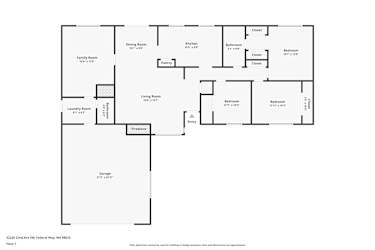 Floor plan 1 for 32220 22nd Ave SW