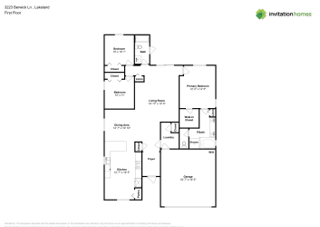 Floor plan 1 for 3223 Berwick Ln