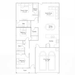 Floor plan 1 for 3233 Kiso Parkway