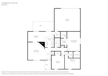 Floor plan 1 for 324 Matterhorn St