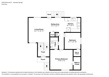 Floor plan 2 for 3255 Richmond Dr
