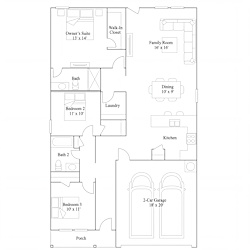 Floor plan 1 for 3265 Kiso Parkway