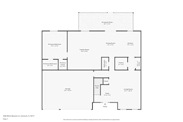 Floor plan 1 for 3269 White Blossom Ln