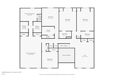Floor plan 2 for 3269 White Blossom Ln