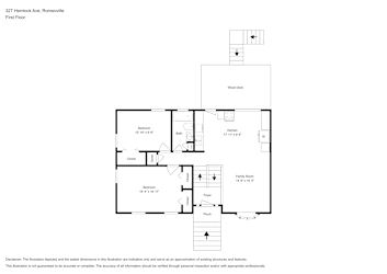 Floor plan 2 for 327 Hemlock Ave