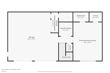 Floor plan 2 for 3301 Mooring Dr