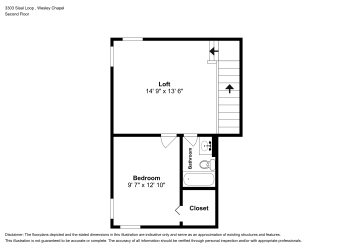 Floor plan 2 for 3303 Sisal Loop