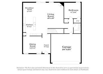 Floor plan 2 for 3307 Bryant Meadows Cir