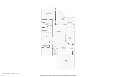 Floor plan 1 for 3310 Stonebridge Trl