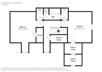 Floor plan 2 for 3310 Westheimer Rd