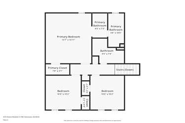 Floor plan 2 for 3315 Owens Meadow Ct NW