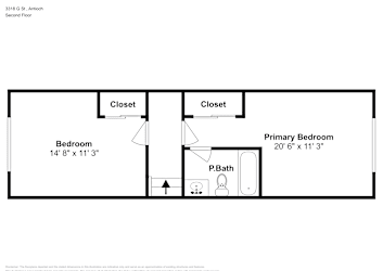 Floor plan 2 for 3318 G St