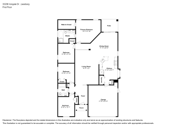 Floor plan 1 for 33238 Irongate Dr