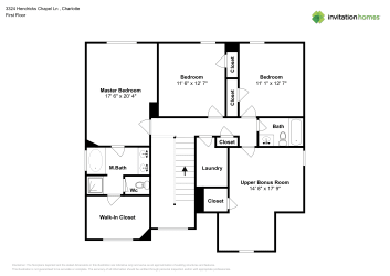 Floor plan 2 for 3324 Hendricks Chapel Ln