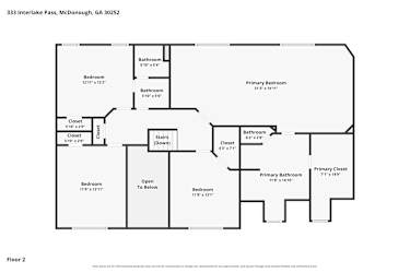 Floor plan 2 for 333 Interlake Pass