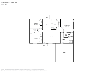 Floor plan 1 for 3330 SE 15th Pl