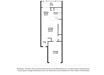 Floor plan 1 for 335 Cherry Ridge Dr
