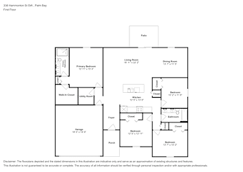 Floor plan 1 for 338 Hammonton St SW