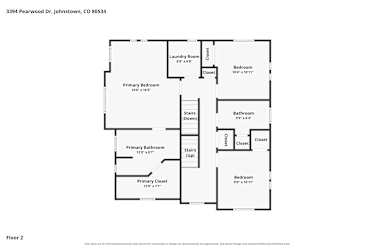 Floor plan 2 for 3394 Pearwood Dr
