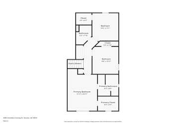 Floor plan 2 for 3399 Columbia Crossing Dr