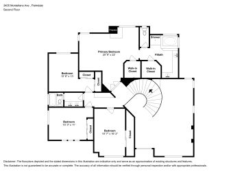 Floor plan 2 for 3405 Montellano Ave