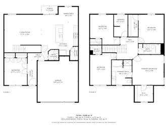Floor plan 1 for 3408 Quintana Dr