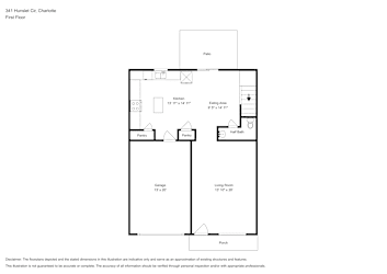 Floor plan 1 for 341 Hunslet Cir