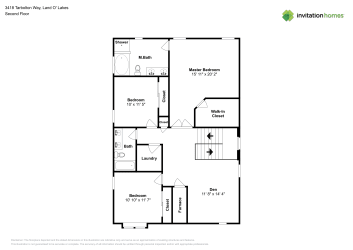Floor plan 2 for 3418 Tarbolton Way