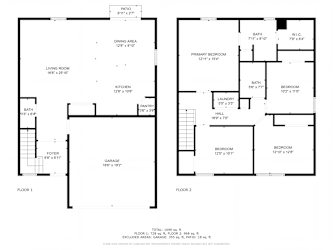 Floor plan 1 for 3420 Quintana Dr
