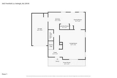 Floor plan 1 for 3437 Ferdilah Ln
