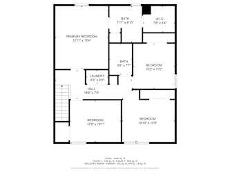 Floor plan 2 for 3439 Quintana Drive