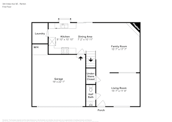 Floor plan 1 for 344 Index Ave SE