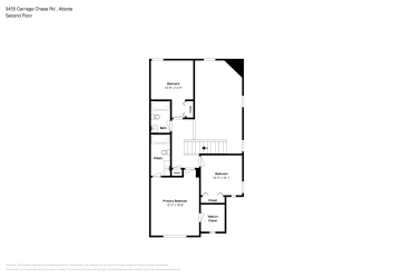Floor plan 2 for 3455 Carriage Chase Rd