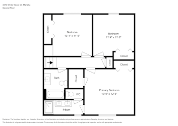 Floor plan 3 for 3470 Winter Wood Ct
