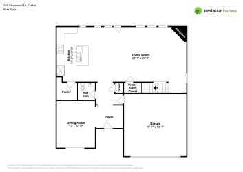 Floor plan 1 for 348 Silverwood Dr