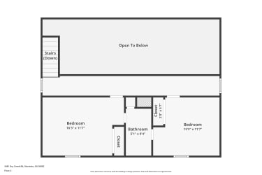 Floor plan 1 for 3481 Dry Creek Rd