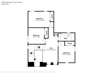 Floor plan 2 for 34927 N Mirandesa Dr
