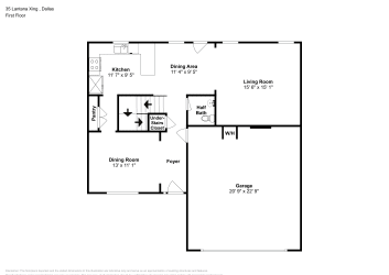 Floor plan 1 for 35 Lantana Xing