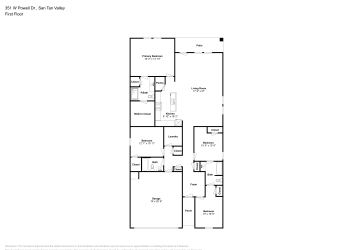 Floor plan 1 for 351 W Powell Dr