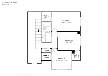 Floor plan 2 for 3510 Keegan St NE
