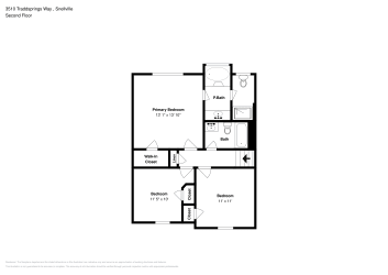 Floor plan 3 for 3510 Traddsprings Way
