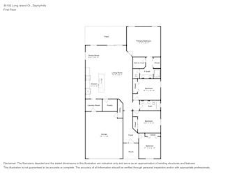Floor plan 1 for 35102 Long Island Ct