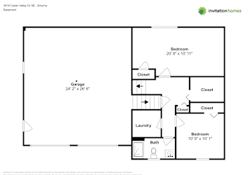 Floor plan 1 for 3516 Cedar Valley Dr SE