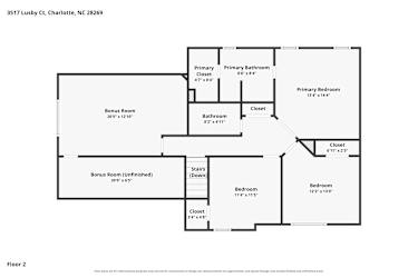Floor plan 2 for 3517 Lusby Ct
